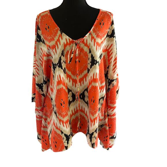 Vince Camuto Safari Tribal Caftan  - XL NWOT - Picture 2 of 7